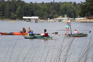 Family lake activities